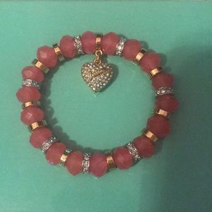 Juicy couture pink bracelet